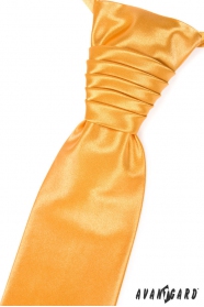 Francia nyakkendő aranyszínű matt