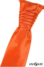 Sötét narancs francia nyakkendő