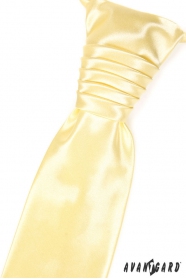 Világos sárga francia nyakkendő