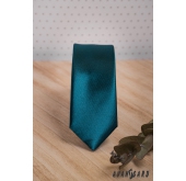 Smaragdzöld keskeny nyakkendő - szélesség 5 cm