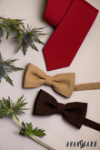 Férfi nyakkendő matt bordó színű - szélesség 7 cm