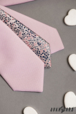 Rózsaszín Avantgard Lux nyakkendő - szélesség 7 cm