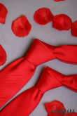Piros AVANTGARD LUX nyakkendő - szélesség 7 cm