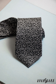 Sötétkék nyakkendő, zenei téma - szélesség 7 cm