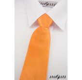 Narancs fiú nyakkendő - hossz 31 cm