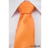 Narancssárga férfi nyakkendő - szélesség 7 cm