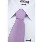Sima lila nyakkendő - szélesség 7 cm
