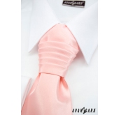 Rózsaszín színű francia nyakkendő - uni