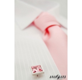 Rózsaszín színű francia nyakkendő - uni