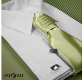 Francia lime zöld nyakkendő